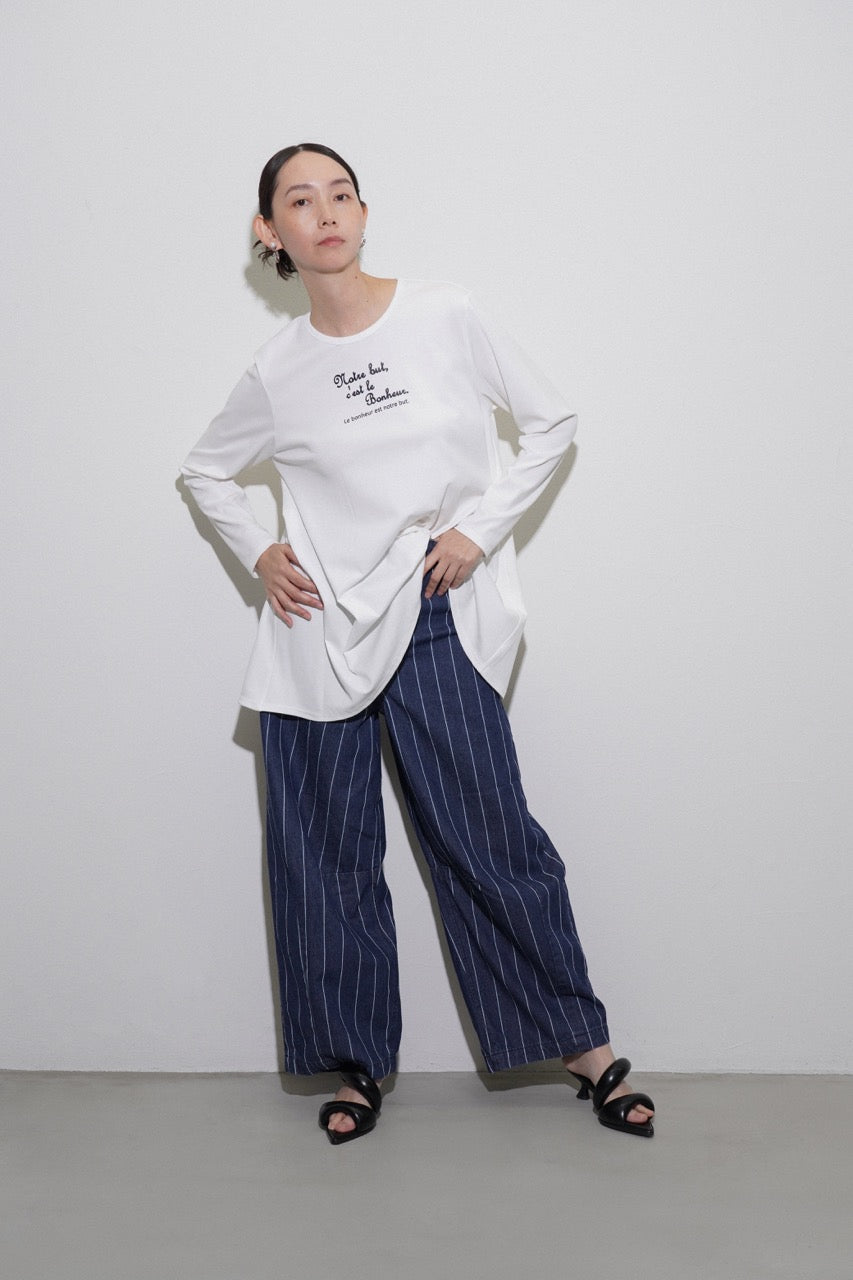 【CYAN 2026 SPRING＆SUMMER VOL.1】3Dタックケミカルワイド - Champdelarose