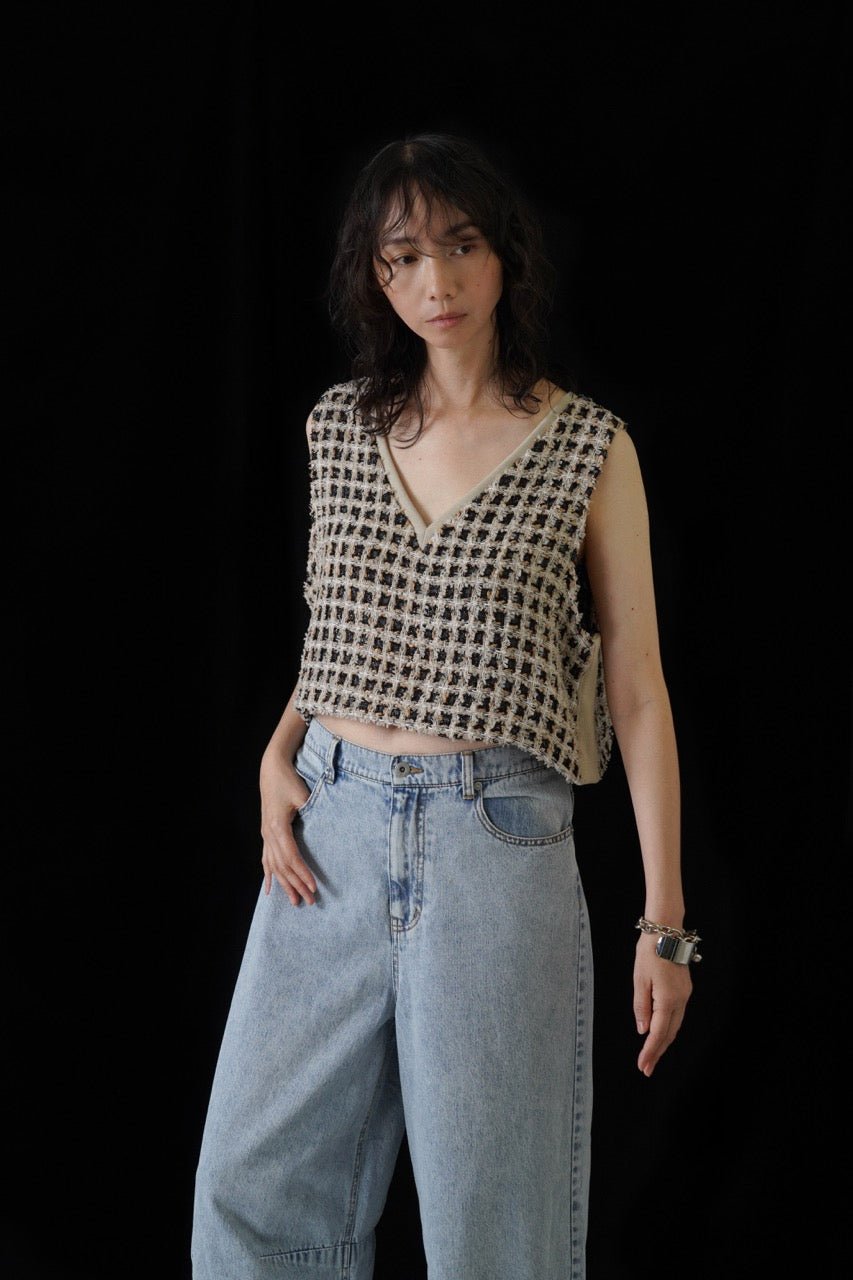 【CYAN 2026 SPRING＆SUMMER VOL.1】3Dタックケミカルワイド - Champdelarose