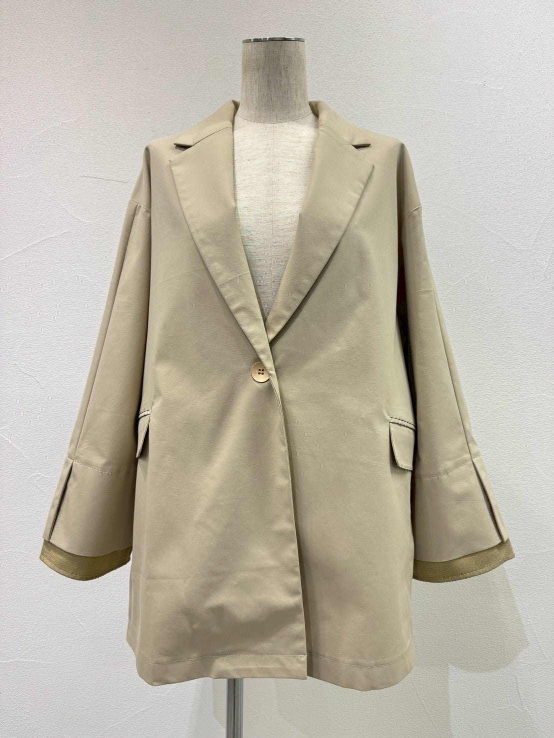 【CYAN 2026 SPRING＆SUMMER VOL.1】カフスレイヤーツイルJK - Champdelarose