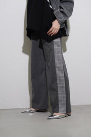 【CYAN 2026 SPRING＆SUMMER VOL.1】チェックライングレンチェックPT - Champdelarose