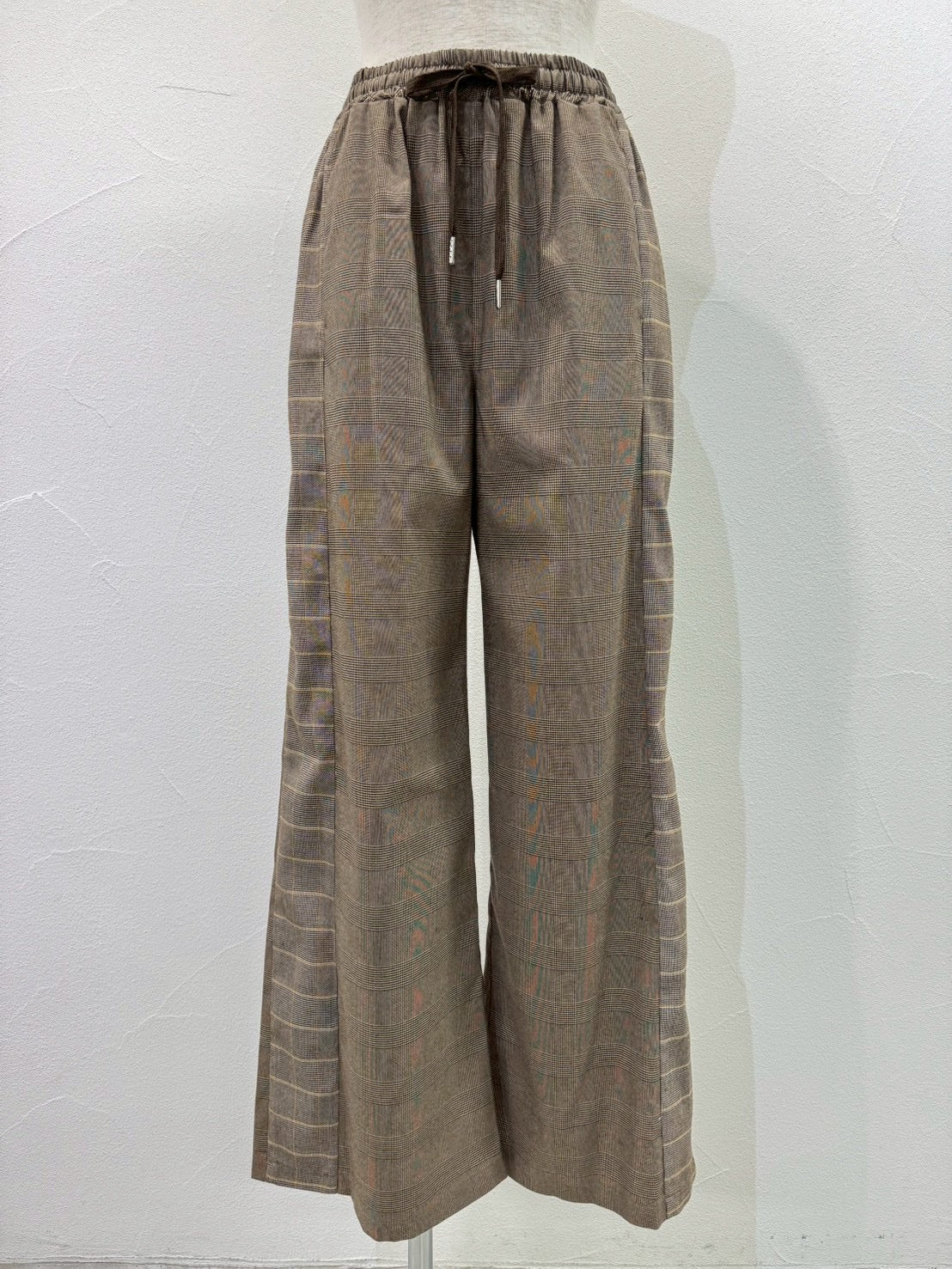 【CYAN 2026 SPRING＆SUMMER VOL.1】チェックライングレンチェックPT - Champdelarose