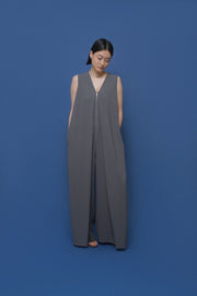 【CYAN 2026 SS Vol.2】オーバータックサロペット - Champdelarose