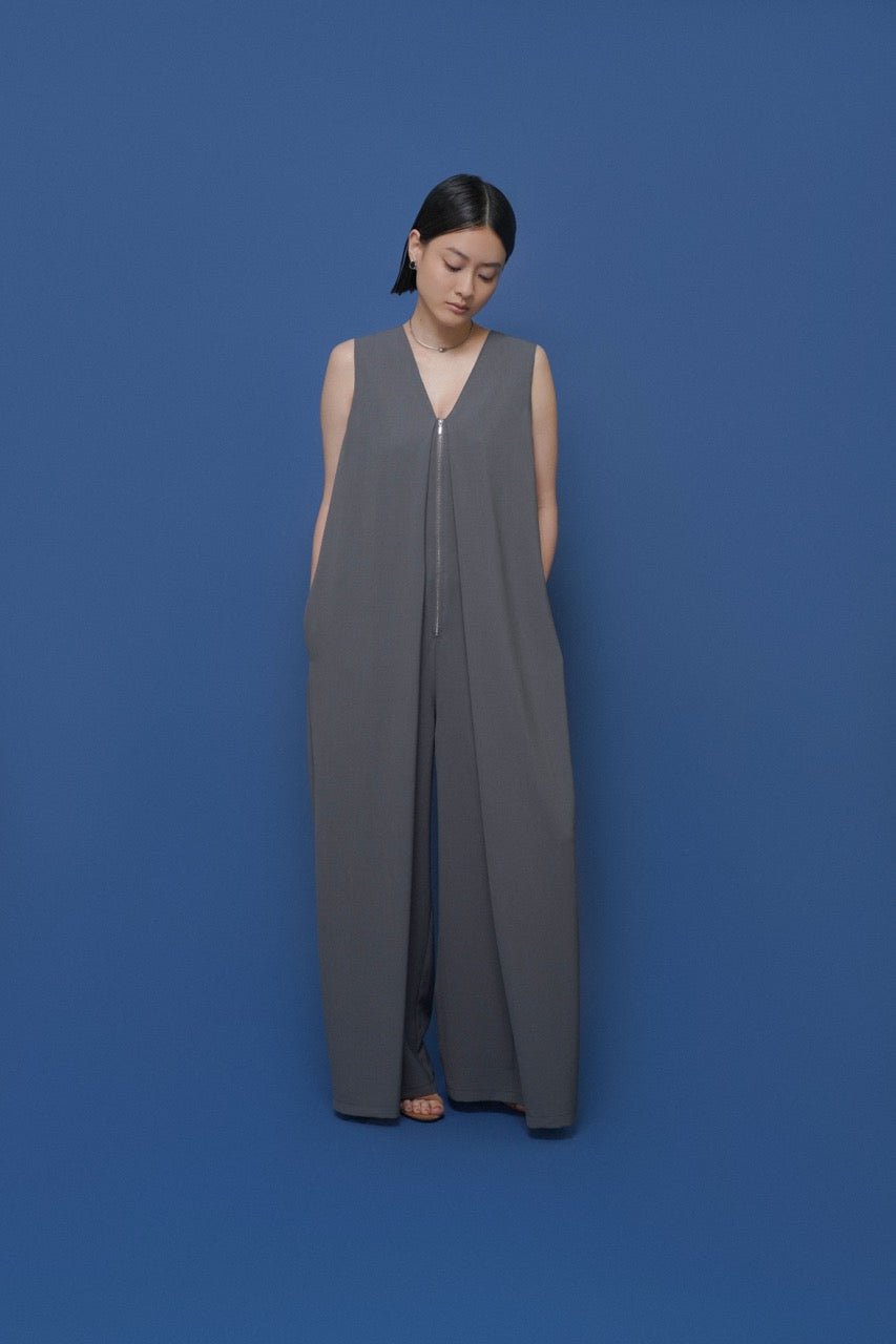 【CYAN 2026 SS Vol.2】オーバータックサロペット - Champdelarose