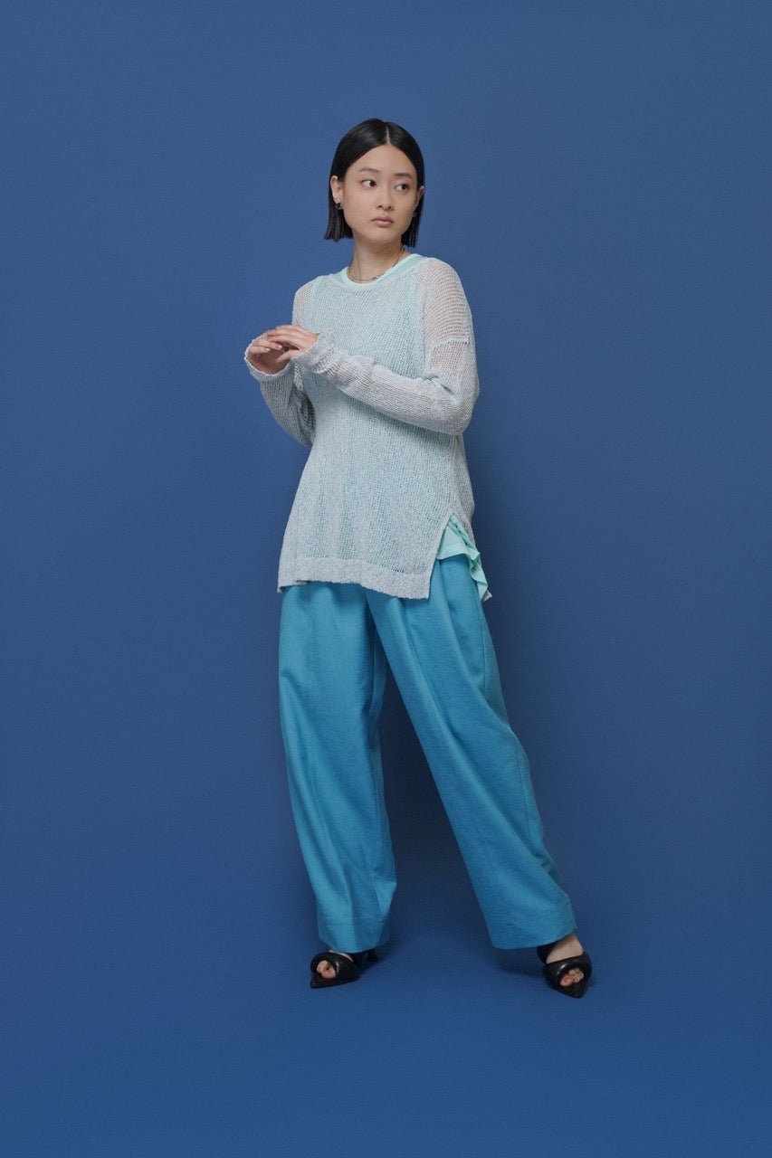 【CYAN 2026 SS Vol.2】グロッシーコクーンワイド - Champdelarose