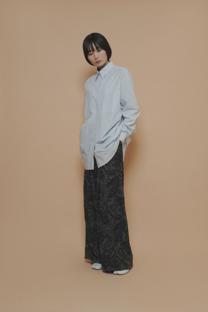 【CYAN 2027 SS VOL.1】フロッキーペイズリーワイド - 3月中旬頃発送 - Champdelarose