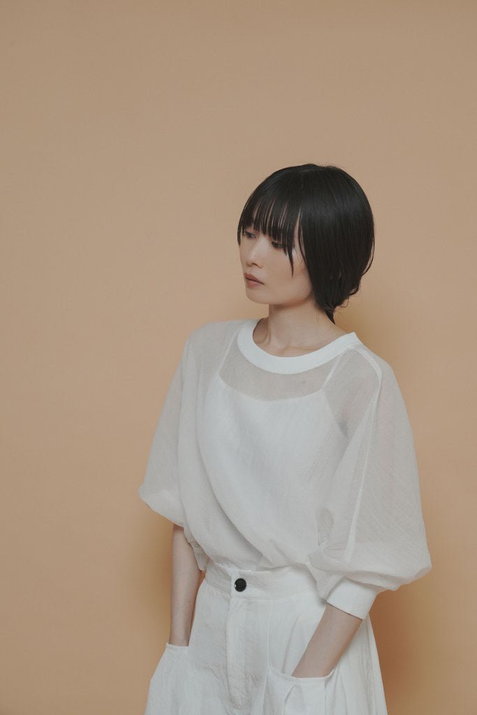 【CYAN 2027 SS VOL.1】シアーリップルリブTOPS - 2月中旬頃発送 - Champdelarose