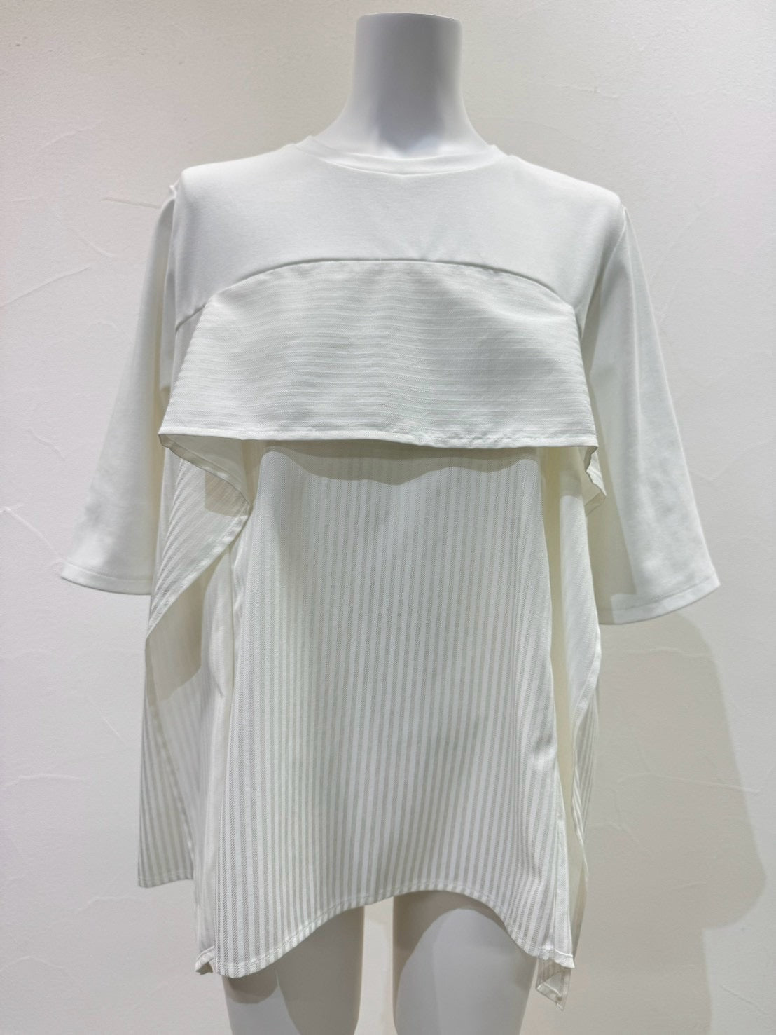 【CYAN 2027 SS VOL.1】サッカーストライプコンビTOPS - 3月中旬頃発送 - Champdelarose