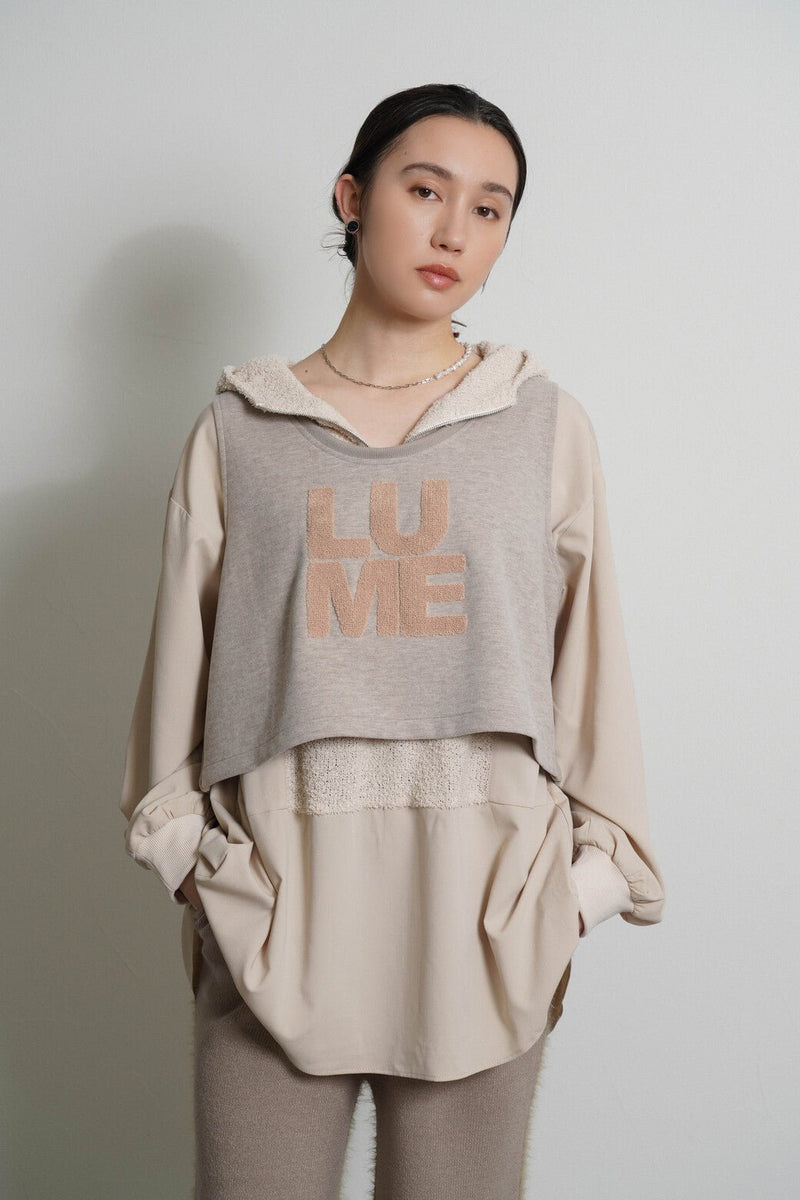 【CYAN tokyo 2026 AW VOL.1】サイドリブフリースベスト - Champdelarose