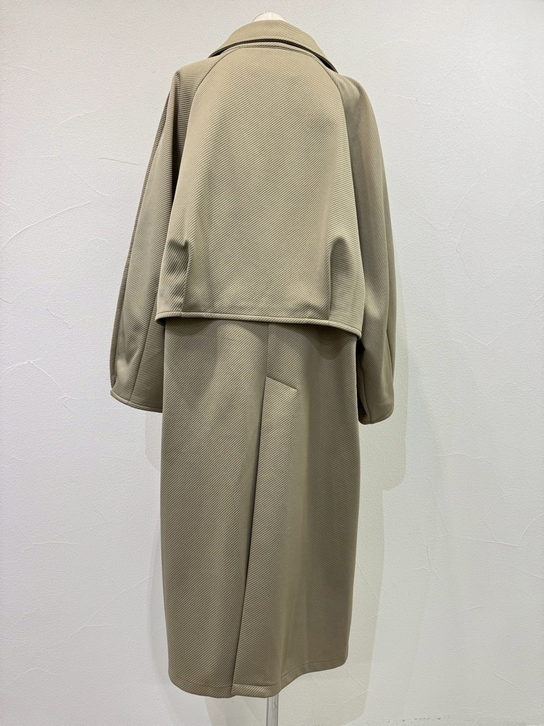 【CYAN tokyo 2026 AW VOL.1】ピンスリーブBIGカルゼコート - Champdelarose