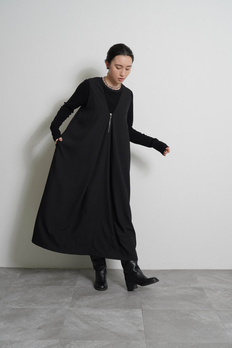 【CYAN tokyo 2026 AW VOL.1】オーバータックジョーゼットOP - Champdelarose