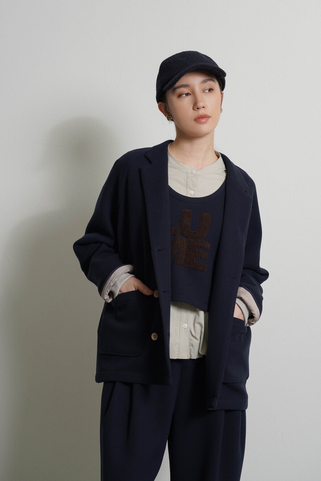 【CYAN tokyo 2026 AW VOL.1】マイクロフリースWジャケット - Champdelarose