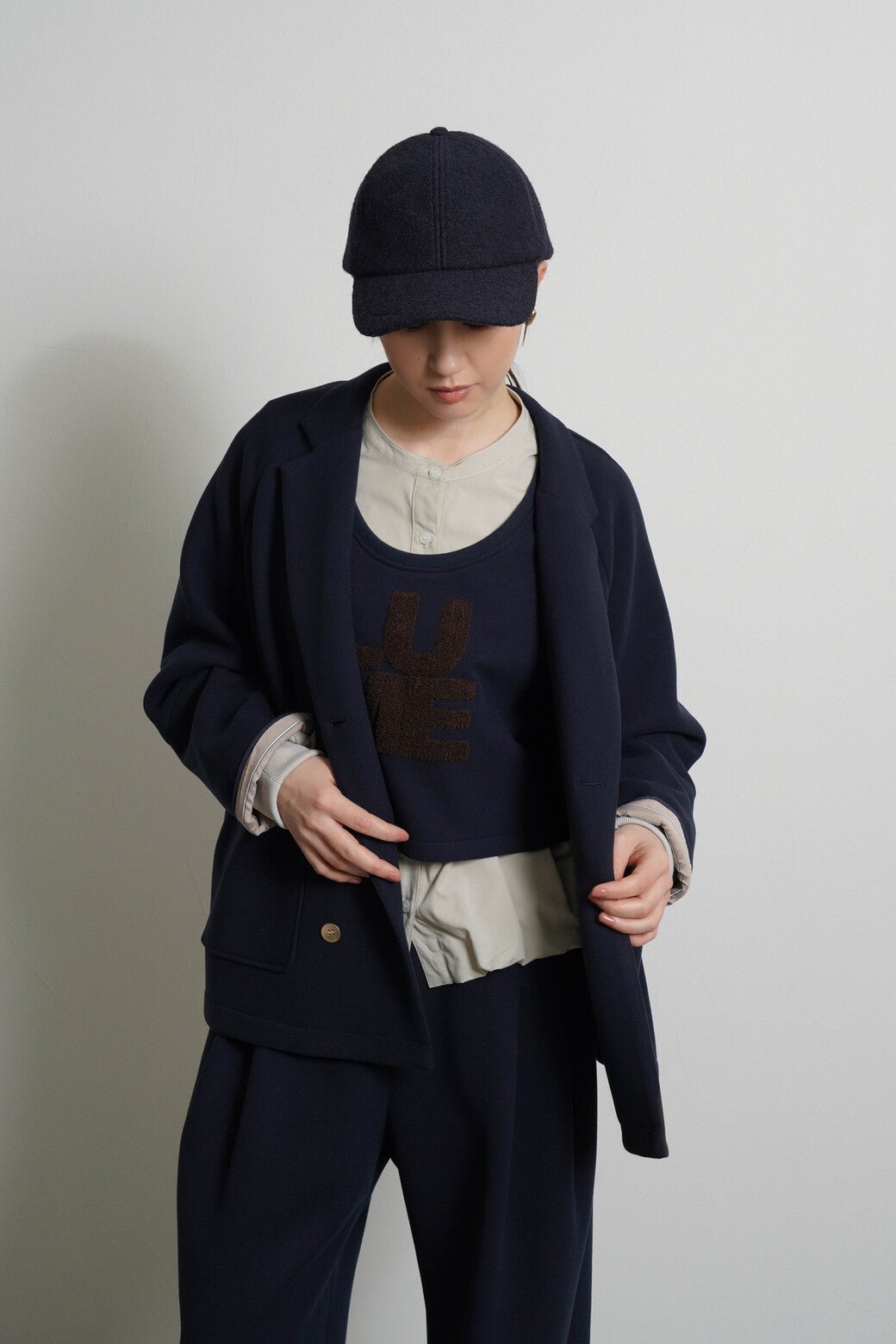 【CYAN tokyo 2026 AW VOL.1】マイクロフリースWジャケット - Champdelarose
