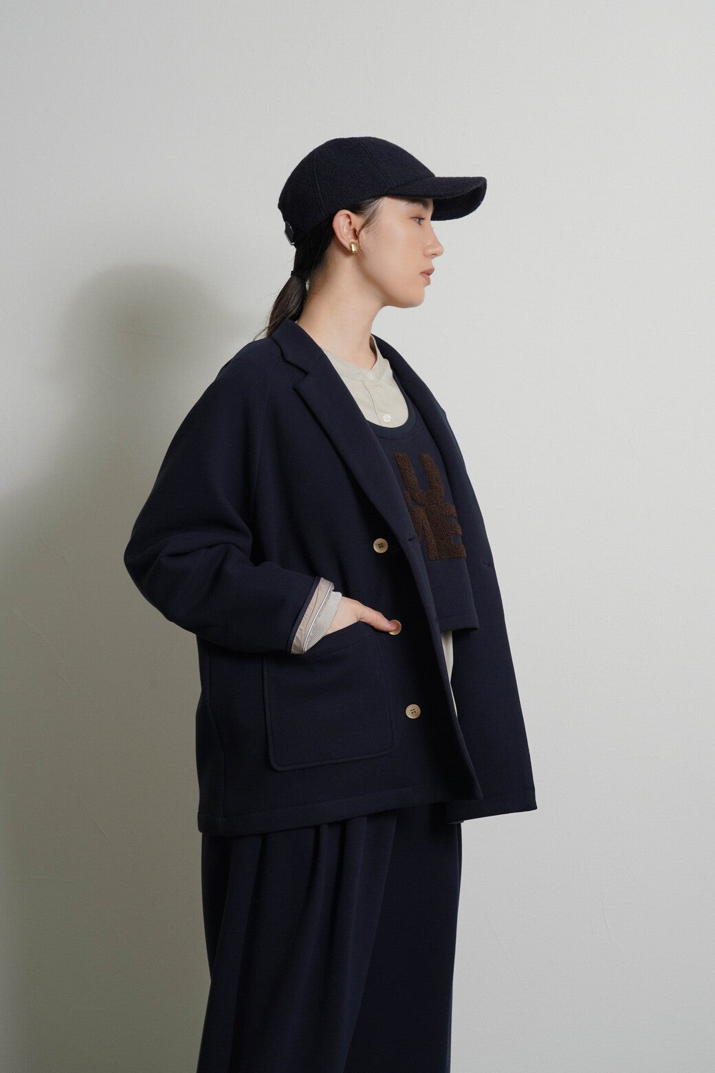 【CYAN tokyo 2026 AW VOL.1】マイクロフリースWジャケット - Champdelarose
