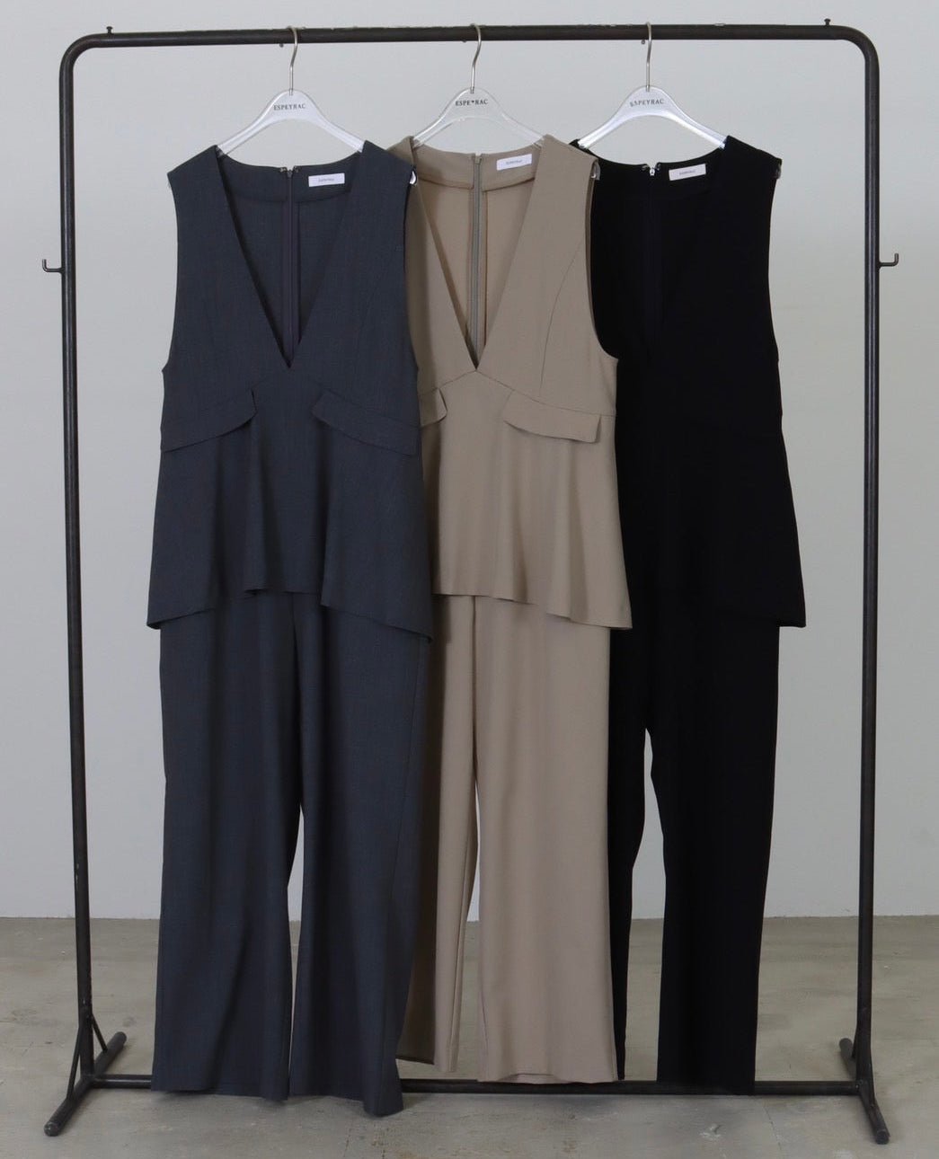 【ESPEYRAC 2027 SPRING】ペプラムオールインワン-2月上旬頃発送 - Champdelarose