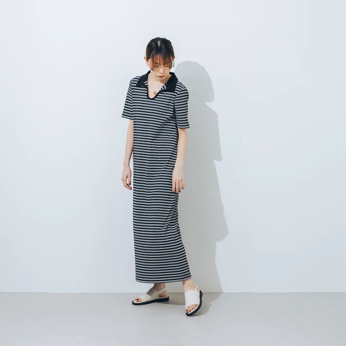 【EVOL】軽量ソフトバックベルトフラットサンダル - Champdelarose
