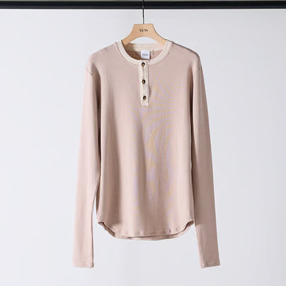 【YENN 2025 AUTUMN/WINTER】STP HENRY LONG TEE