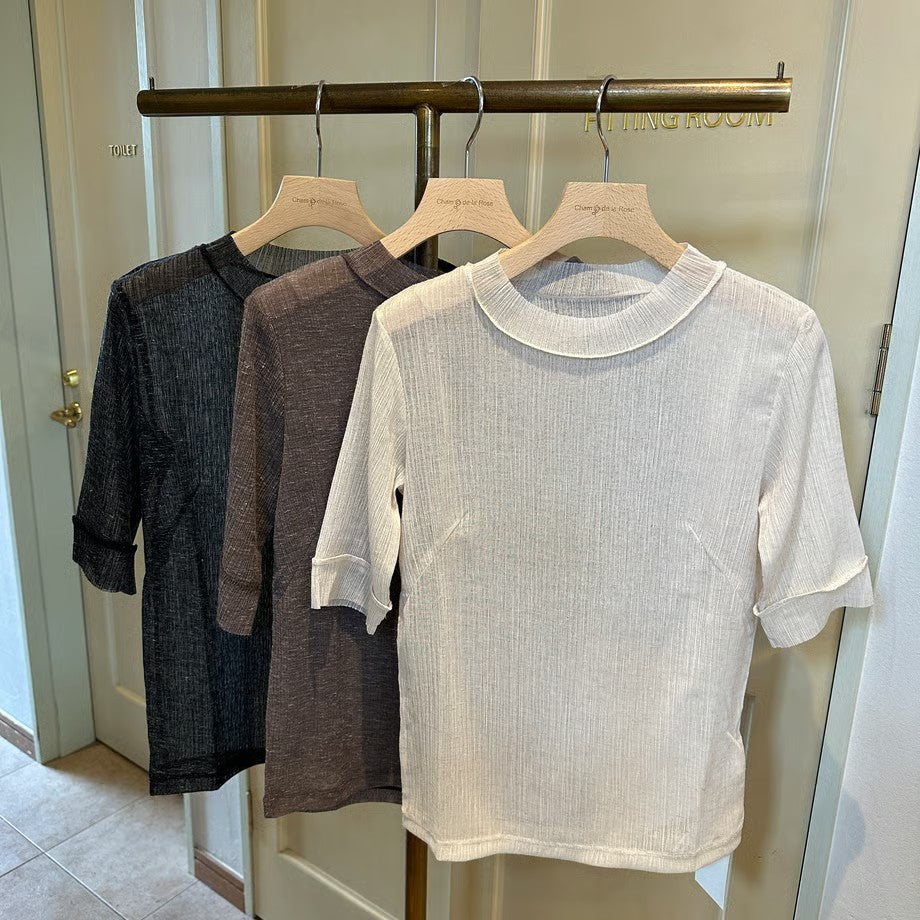 【Hella】Sheer nep Tshirt