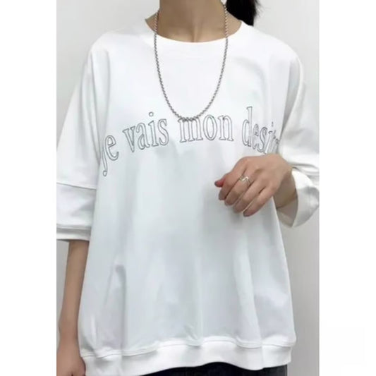 8/7まで限定❣️【CYNICAL】フロントワイドロゴT
