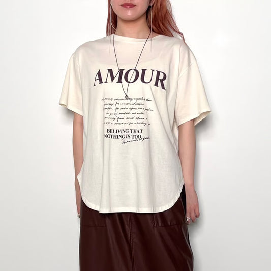 【CHIGNON】ラフスケッチ"AMOUR"T