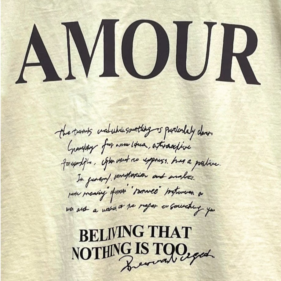 【CHIGNON】ラフスケッチ"AMOUR"T
