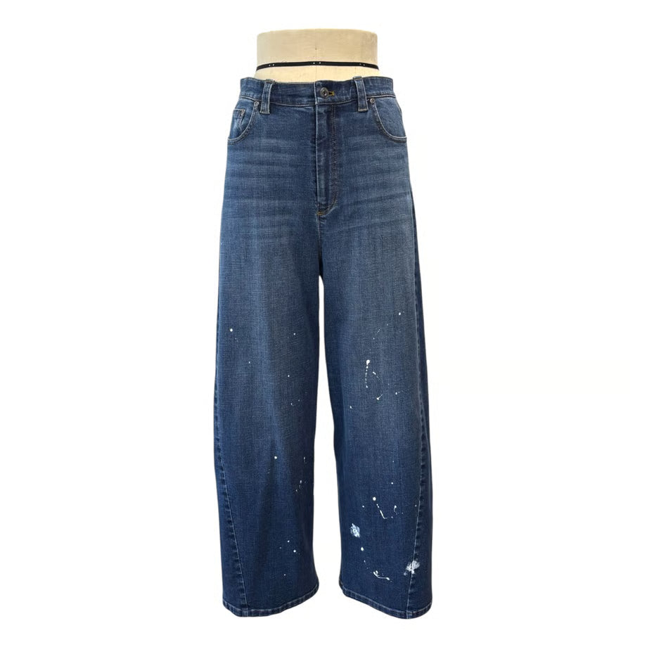 アヤン ayane ピーチスキンバレルレッグパンツ ポイント10倍 予約