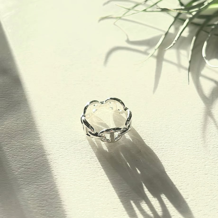 【再販決定‼️Champdelarose】Anchor chein ring