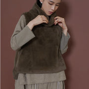 【CYAN 2025 AW vol.2】バックオーバーハイネックファーベスト