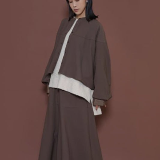 【CYAN 2025 AW vol.2】ラウンドステッチサーキュラシャツ
