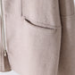 【YENN 2025 AUTUMN/WINTER】ZIP COLLAR MID COAT
