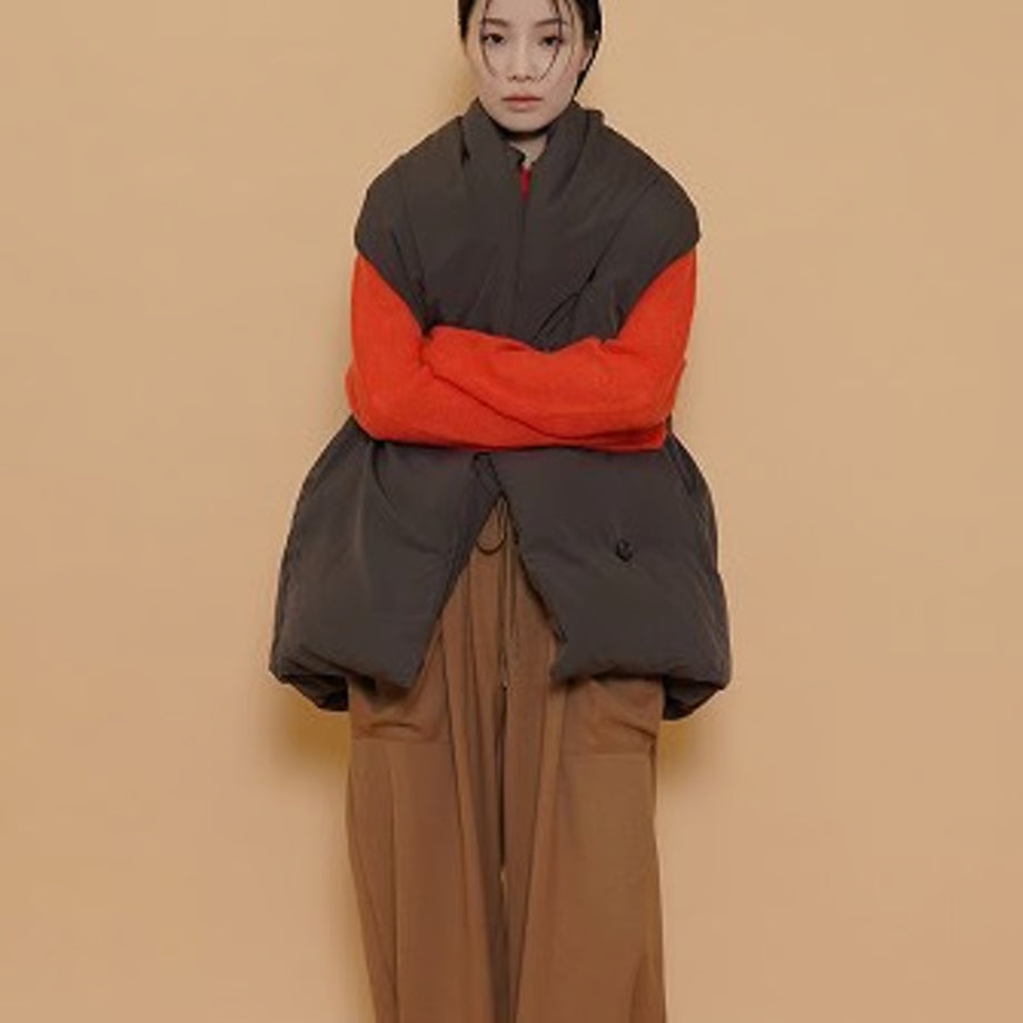 【CYAN】 ストールライクダウンベスト