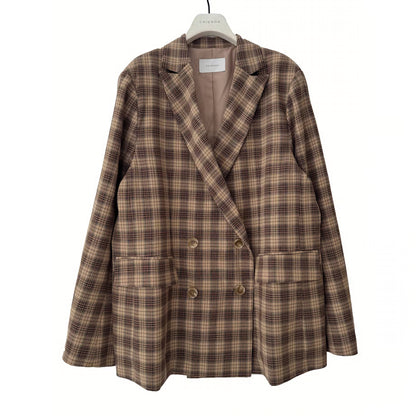 【CHIGNON 2025 AUTUMN/WINTER】チェックダブルJK