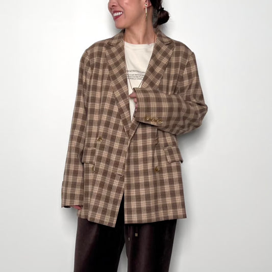 【CHIGNON 2025 AUTUMN/WINTER】チェックダブルJK