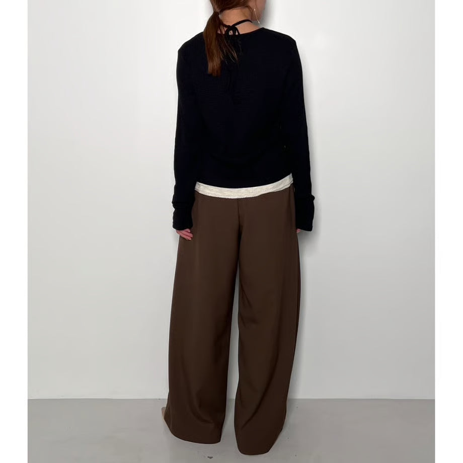 【CHIGNON 2025 AUTUMN/WINTER】サイドタックワイドPT