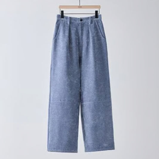 【YENN LIMITED ORDER】 MOLE TWILL TUCK WIDE