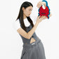 【PLEATS MAMA】Ruffle Mini Tote Bag