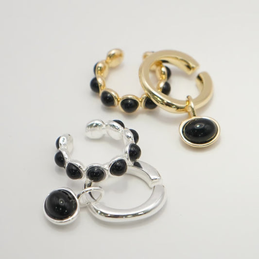 【CHIGNON 2025 AUTUMN/WINTER】2WAYオニキスリング