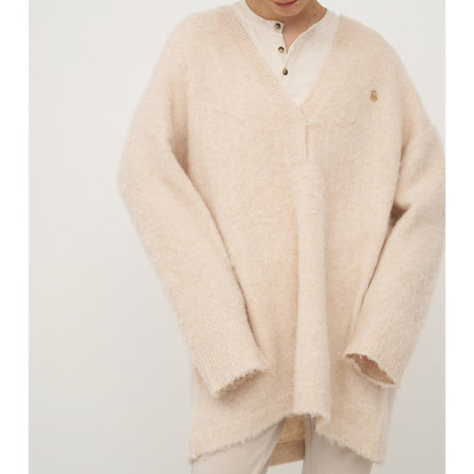 【YENN 2025 AUTUMN/WINTER】ALPACA MIX TUNIC PO