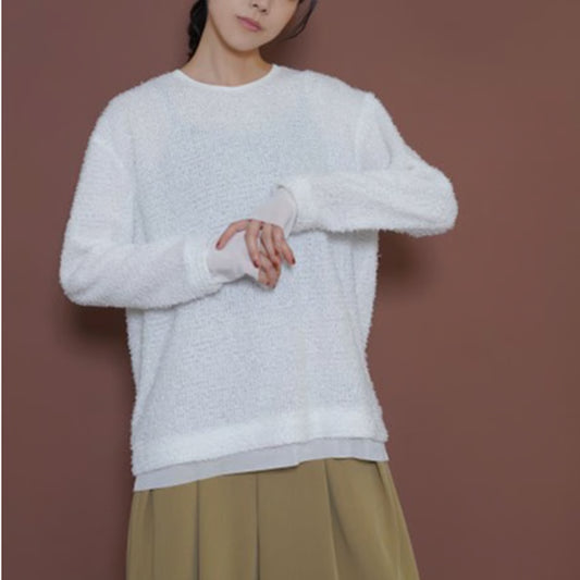 【CYAN 2025 AW vol.2】チュールコンビフェザーL/ST