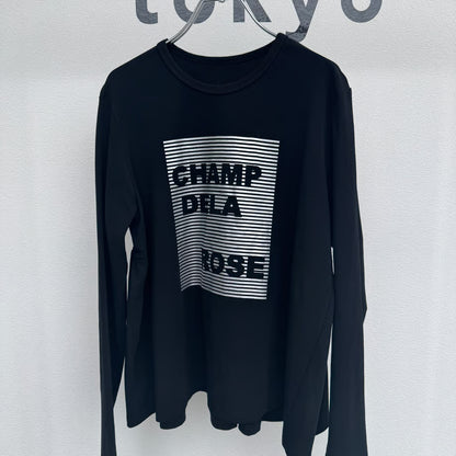 限定アイテム‼️【champdelarose×CYAN】バックギャザーロゴL/ST