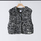 【YENN 2025 AUTUMN/WINTER】MIX HAND KNIT VEST