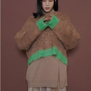 【CYAN 2025 AW vol.2】配色カーリーショートニット