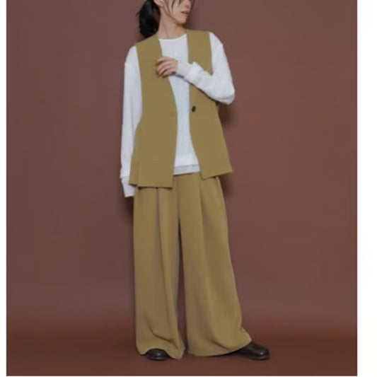 【CYAN 2025 AW vol.2】Wタックストレッチワイド