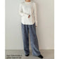 【YENN LIMITED ORDER】 MOLE TWILL TUCK WIDE