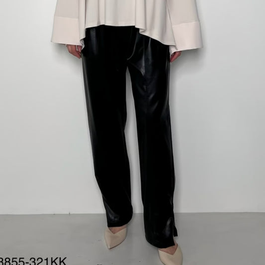 【CHIGNON 2025 AUTUMN/WINTER】フェイクレザースリットPT