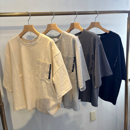 【TRANOI】BACK TIGER WIDE TEE