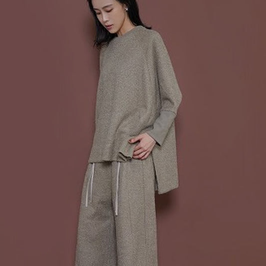【CYAN 2025 AW vol.2】フリンジヤーンオーバーブラウス