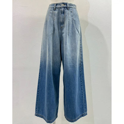 【CYAN 2025 AW vol.2】グラーデーションデニムワイド