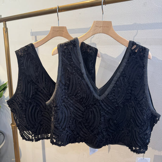 再販決定‼️【QTUME】２WAYクロップドベスト