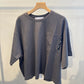 【TRANOI】BACK TIGER WIDE TEE