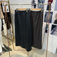 【cafune / PASSIONE 2025 WINTER】eco leather back flare skirt